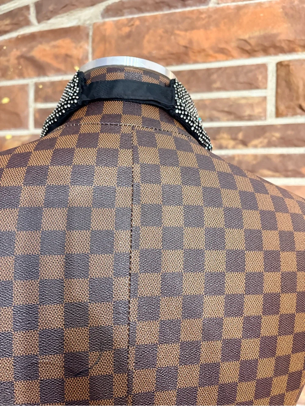 Black Crystal Visor Cap - Unbranded